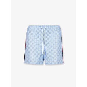 Gucci Men Gg Nylon Swim Trunks